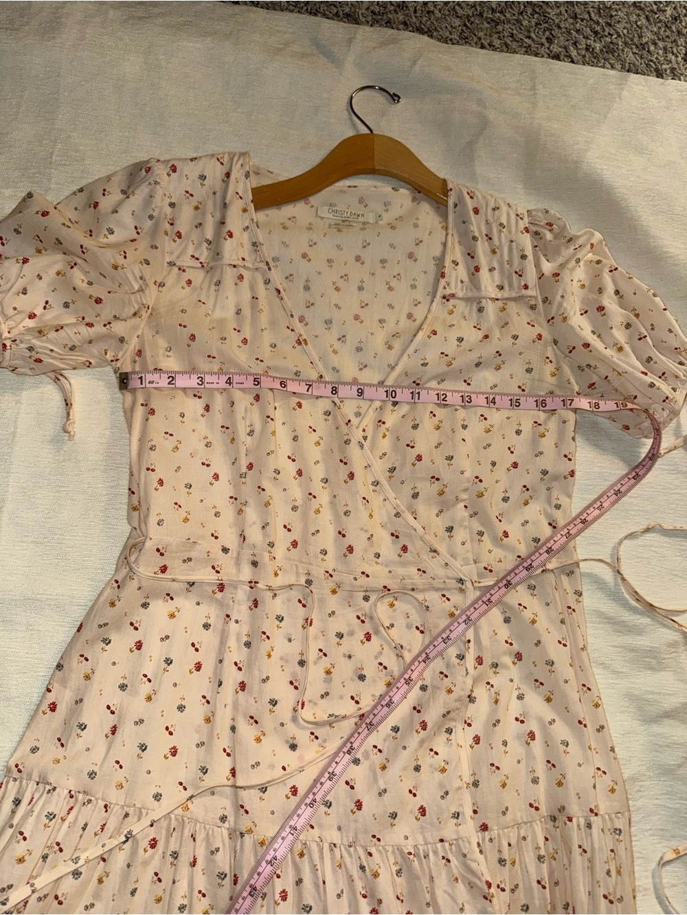 Christy Dawn Augusta Midi Dress in Carnelian Aster Garden - Picture 15 of 16